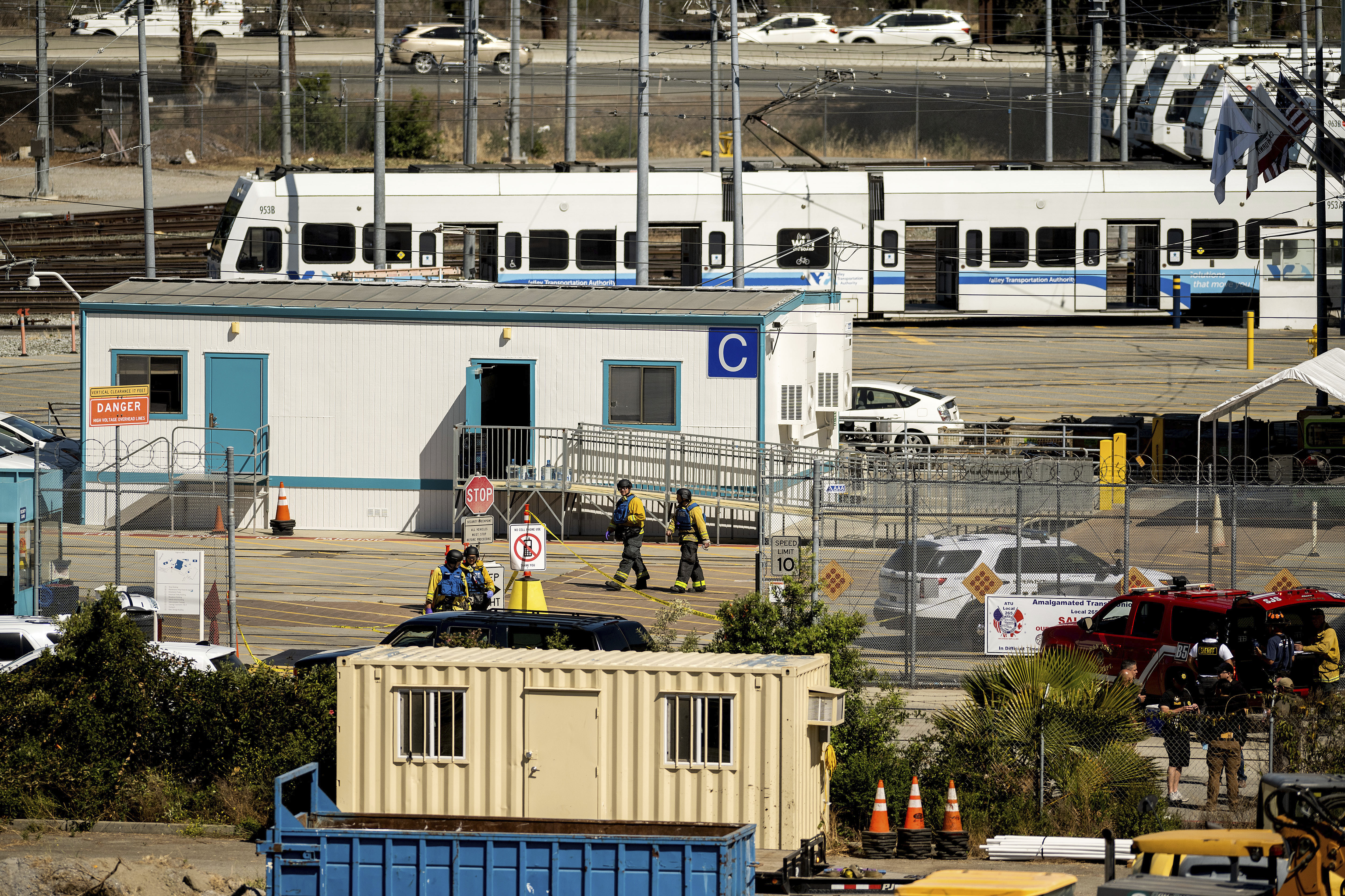 Photos: 9 people, including suspected gunman, dead in San Jose railyard shooting