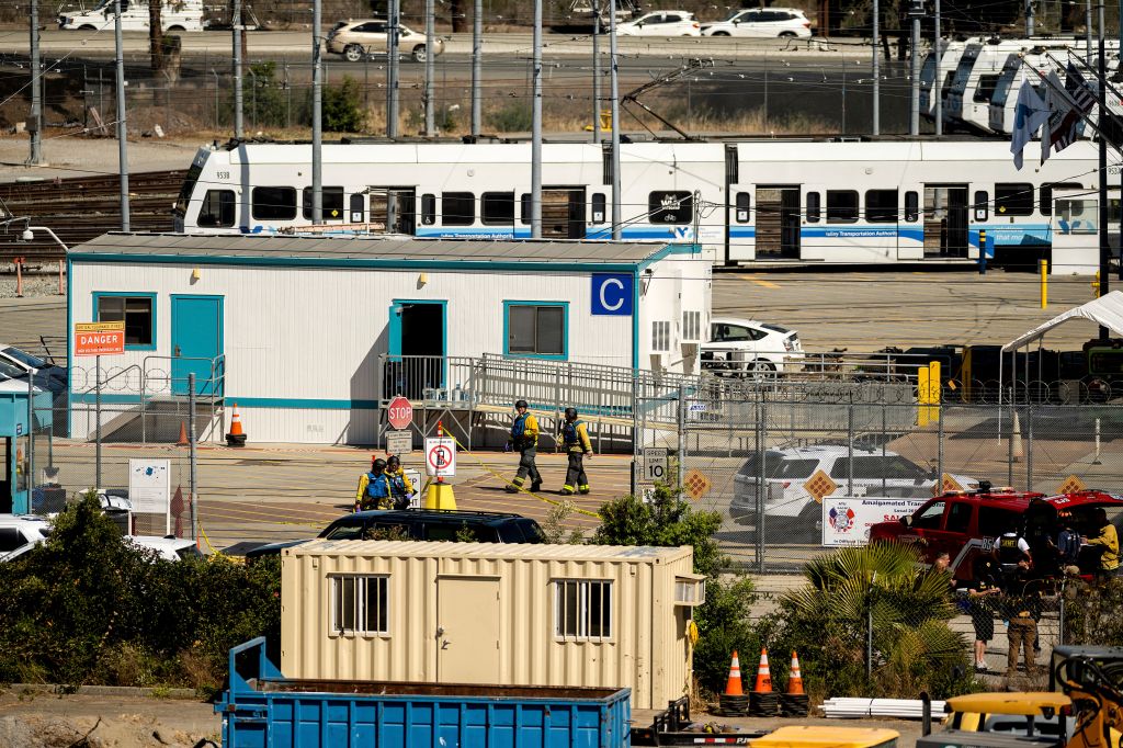 Photos: 9 people, including suspected gunman, dead in San Jose railyard shooting