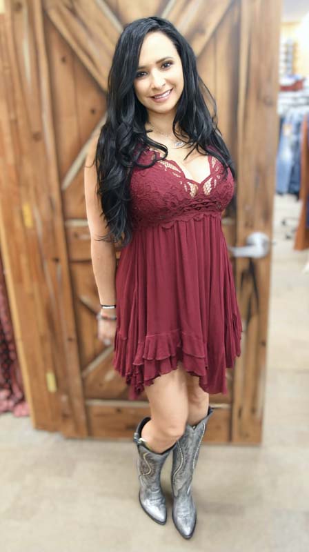 Erica Rico at Boot Barn 2022