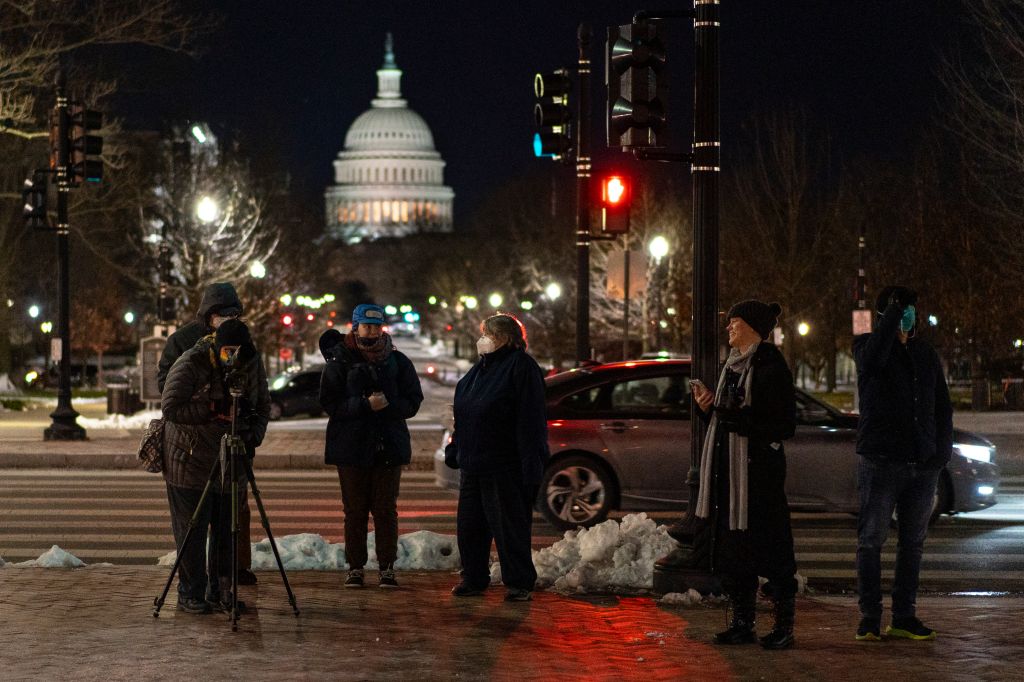 Photos: Rare snowy owl visits D.C. monuments