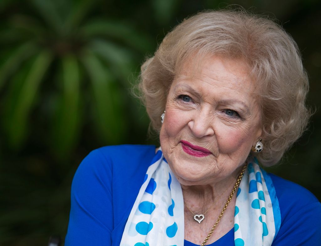 Betty White through the years