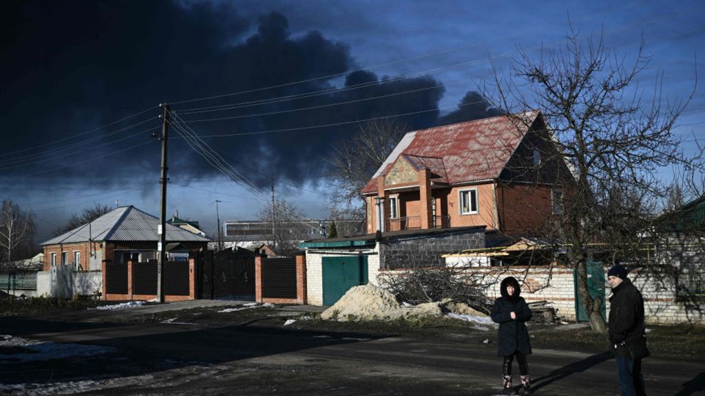 Photos: Russia attacks Ukraine as defiant Putin warns US, NATO
