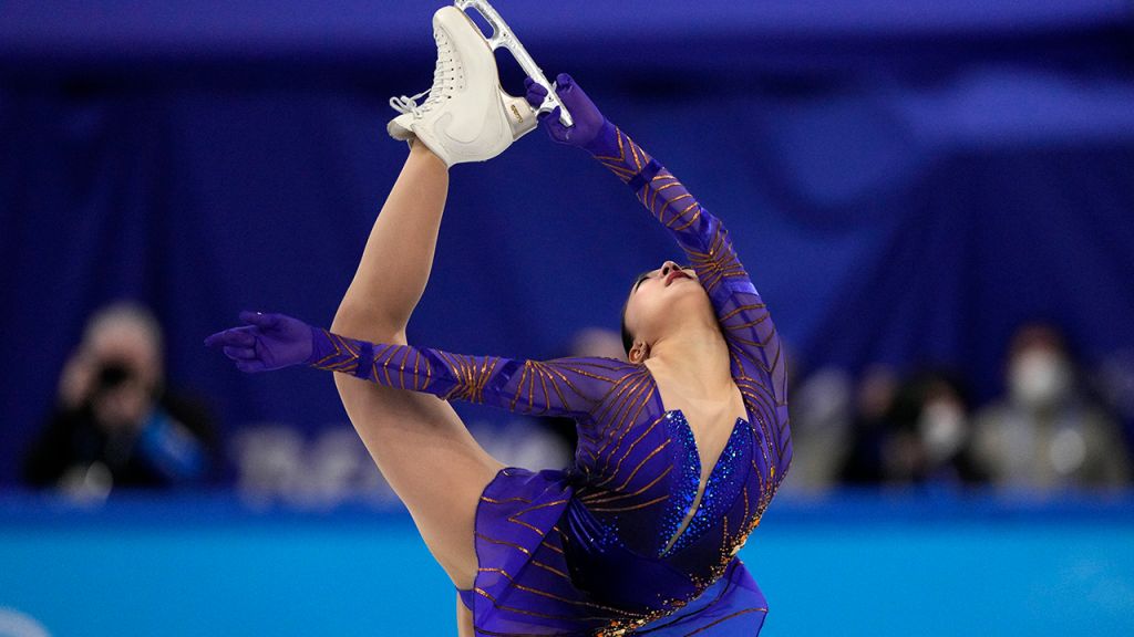 Women's free skate program at the Beijing Olympics