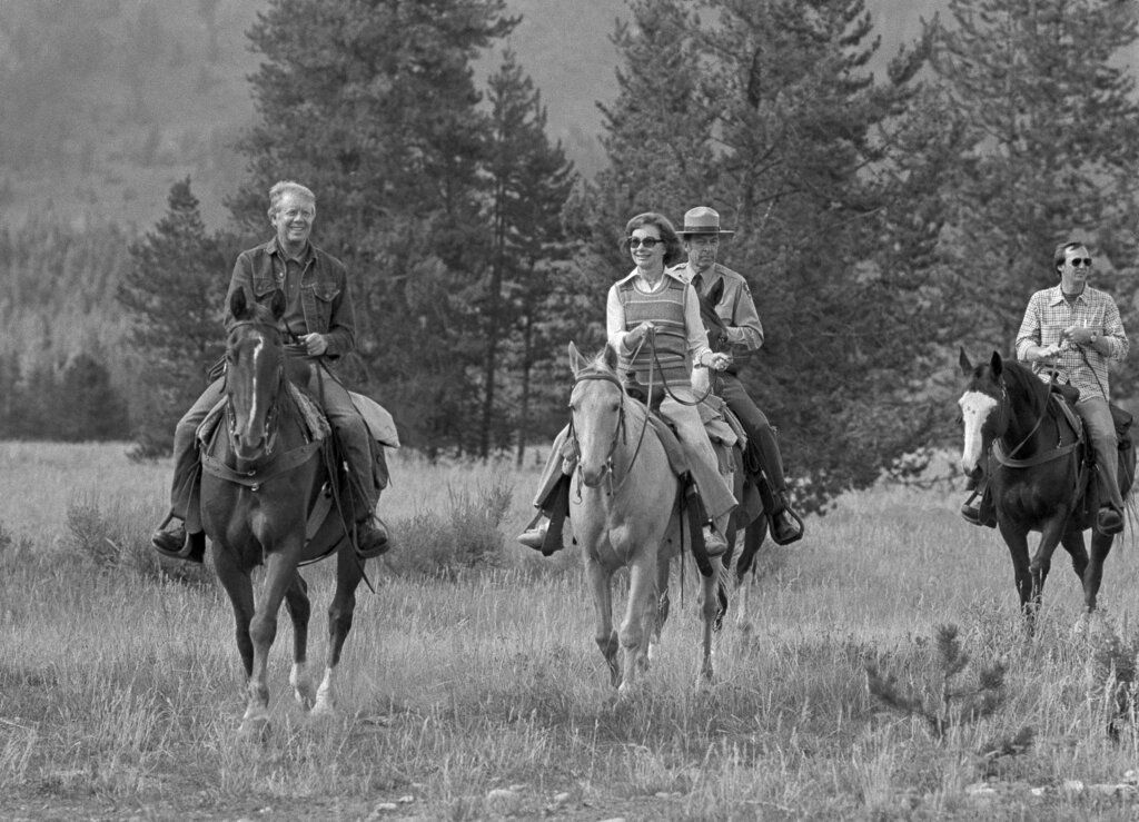Jimmy Carter and his family
