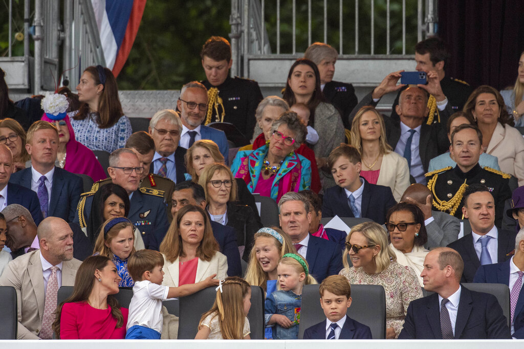 Prince Louis pageant antics