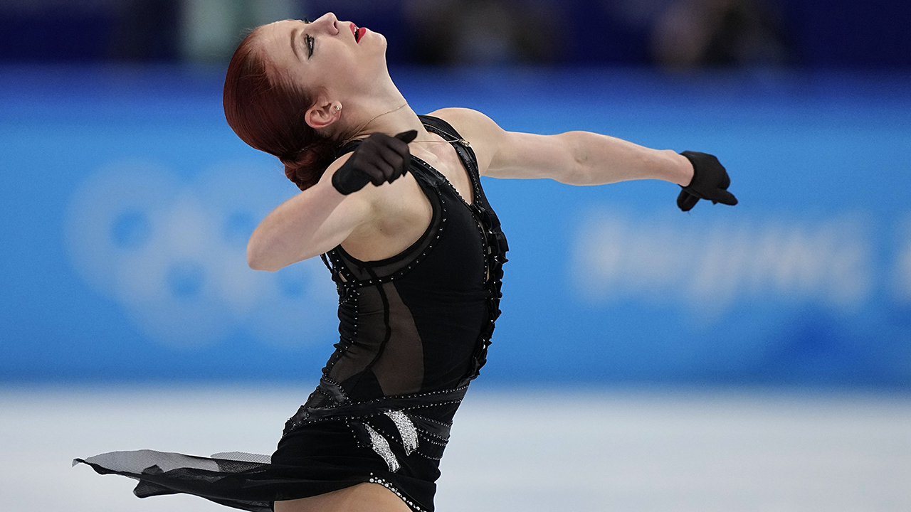 Women's free skate program at the Beijing Olympics