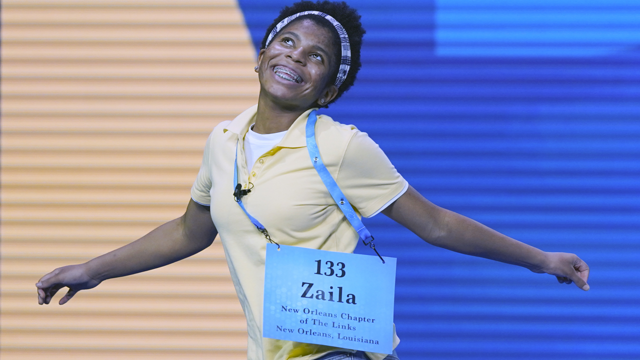 Photos: Louisiana girl wins Scripps National Spelling Bee, makes history