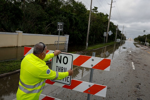 Tropical Storm Nicole aftermath in photos