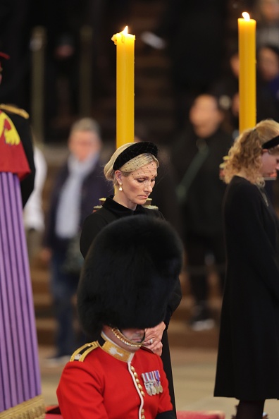 William, Harry, cousins stand vigil by Queen Elizabeth II's coffin