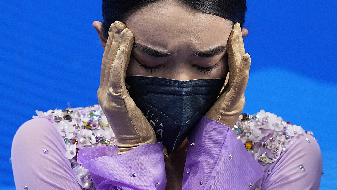 Women's free skate program at the Beijing Olympics
