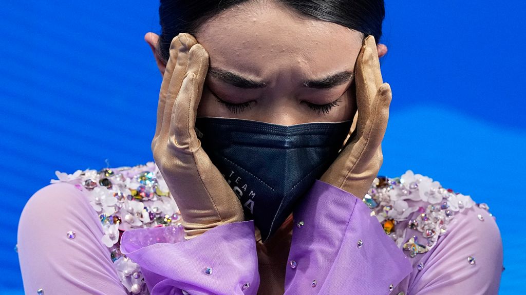 Women's free skate program at the Beijing Olympics