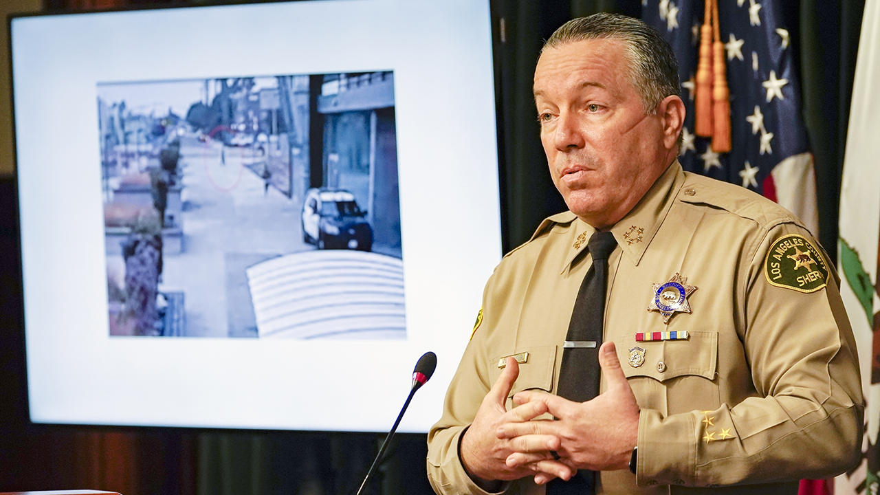 LA County Sheriff Alex Villanueva speaks after ambush of 2 deputies
