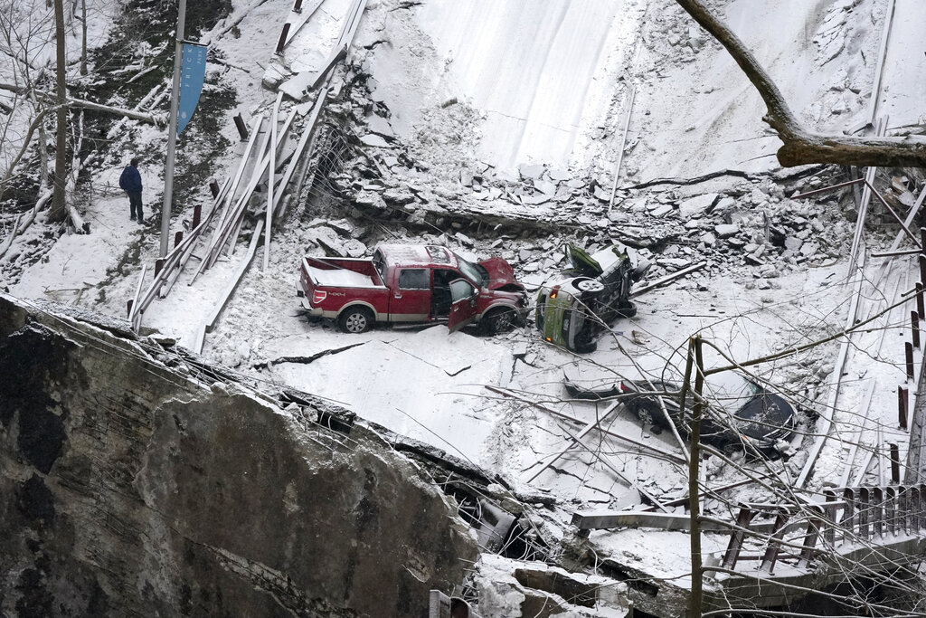 Bridge collapse