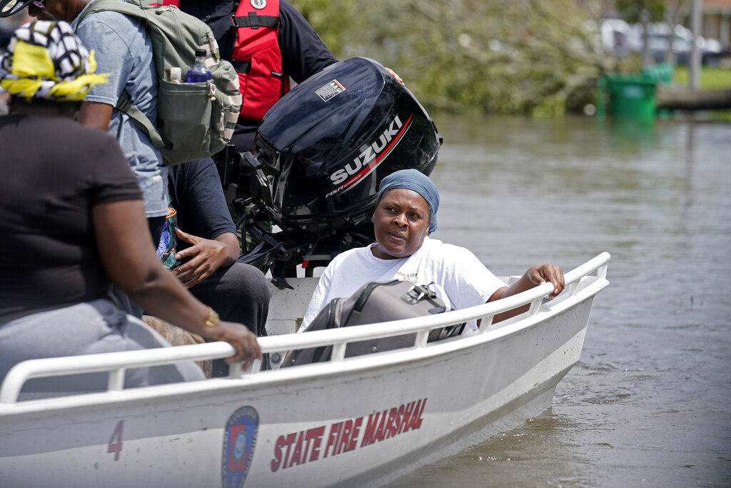 Ida damages buildings, floods roads on Gulf Coast