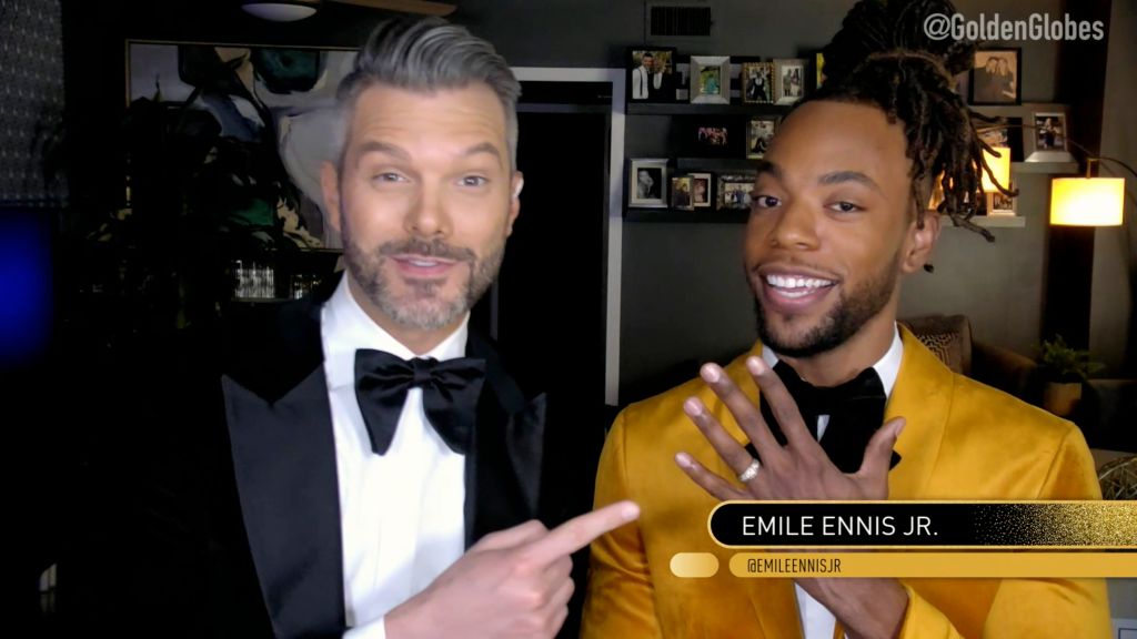 HFPA Presents: Globes Countdown Live On Twitter The Official Pre-Show For The 78th Annual Golden Globe Awards - Virtual Screengrabs