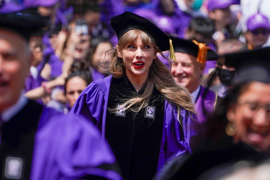 Photos: Taylor Swift delivers commencement address at NYU