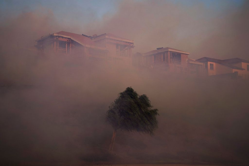 Photos: Silverado Fire in Southern California forces thousands to evacuate