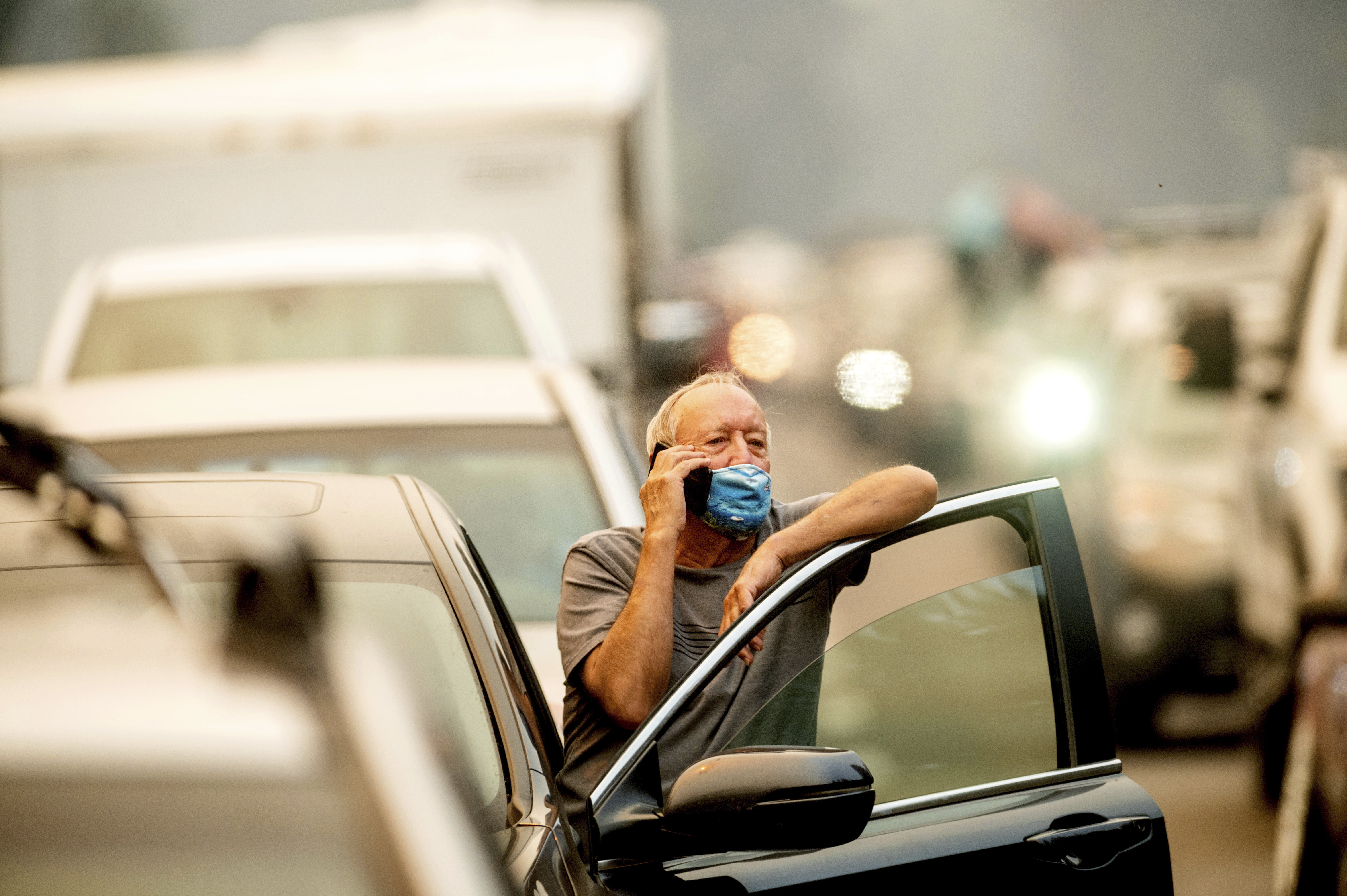 Photos: California's Caldor Fire triggers evacuations near Lake Tahoe