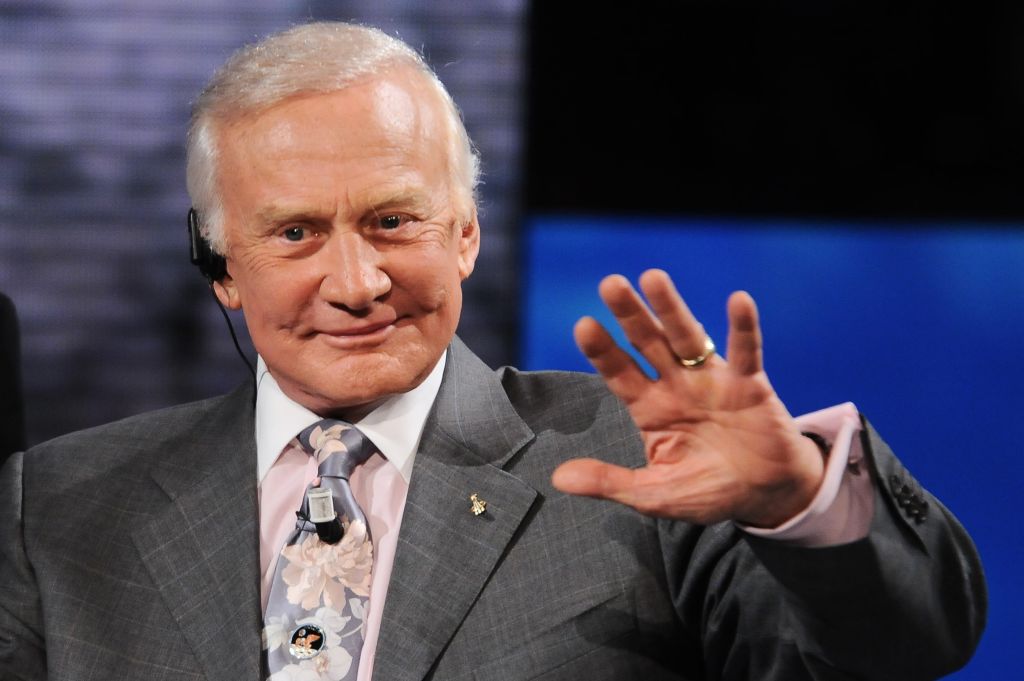 Buzz Aldrin through the years