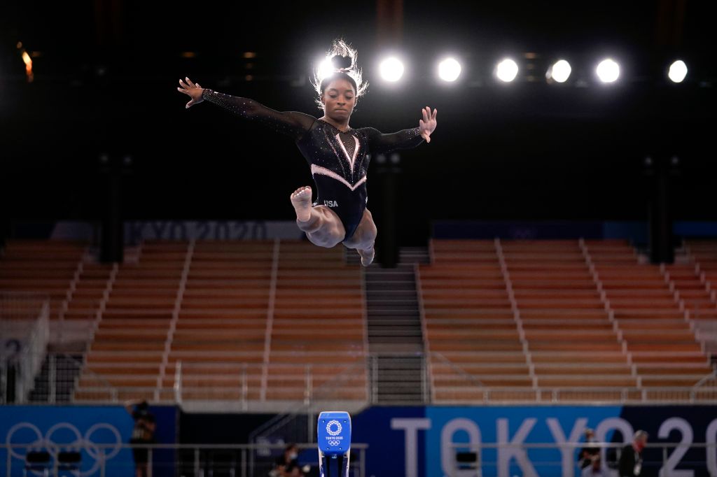 Photos: Simone Biles, women's gymnastics team train ahead of Tokyo Olympics