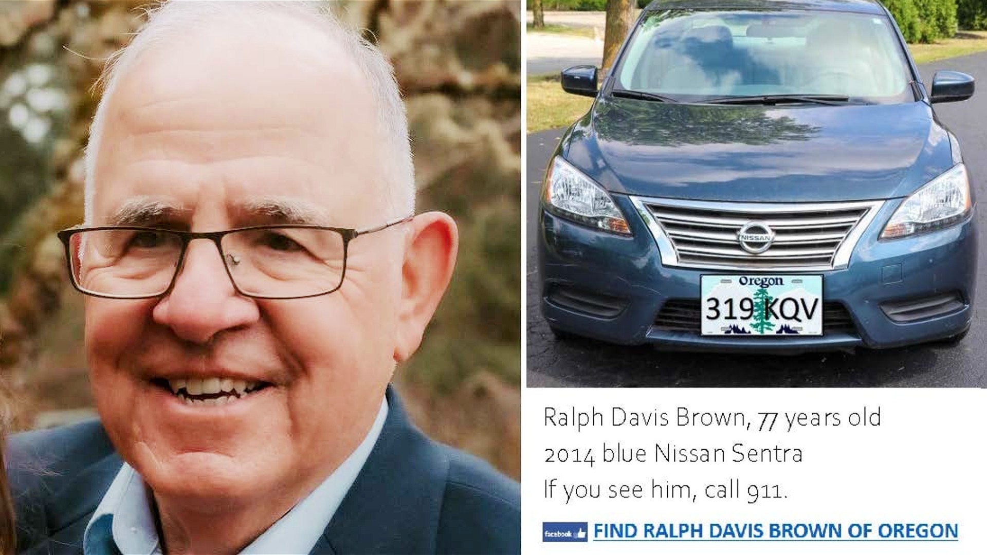 Missing man found: