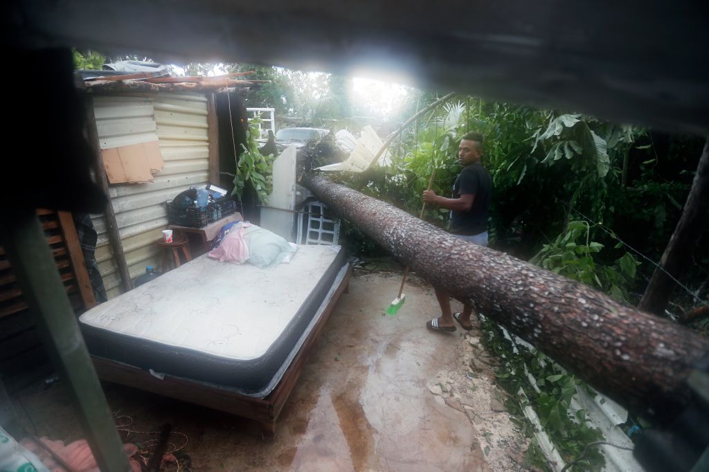 Photos: Hurricane Grace slams Mexico's Caribbean coast