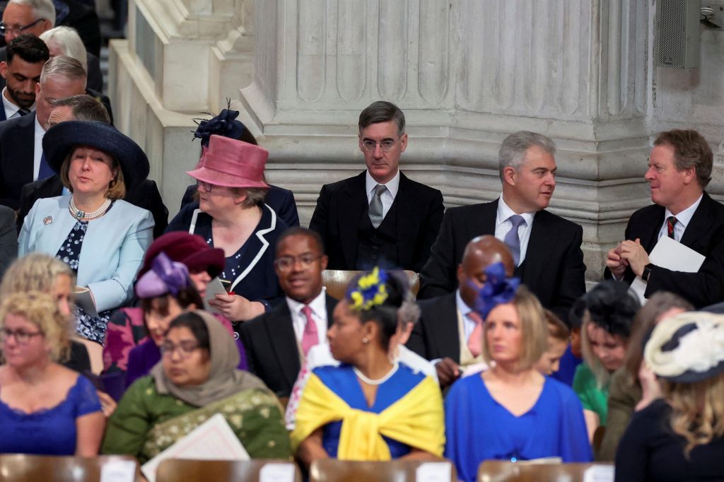 Photos: British royals, minus Queen Elizabeth, attend Platinum Jubilee church service