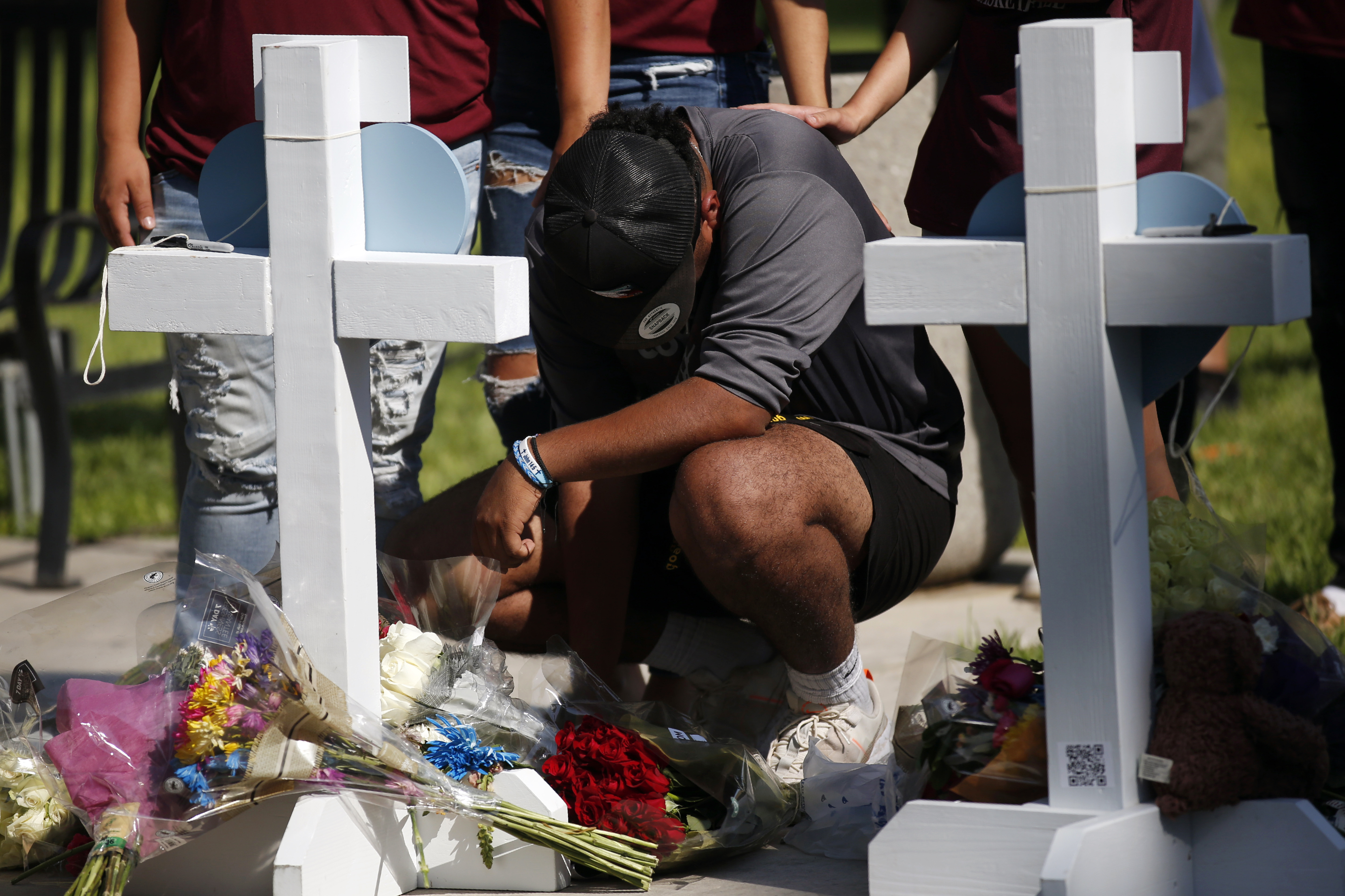 Photos: Texas school shooting victims remembered at Uvalde memorial site