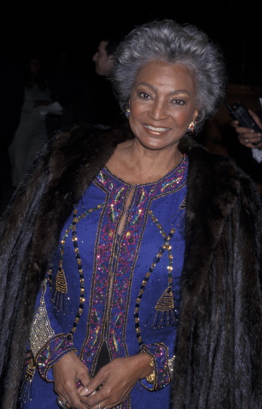 Nichelle Nichols through the years