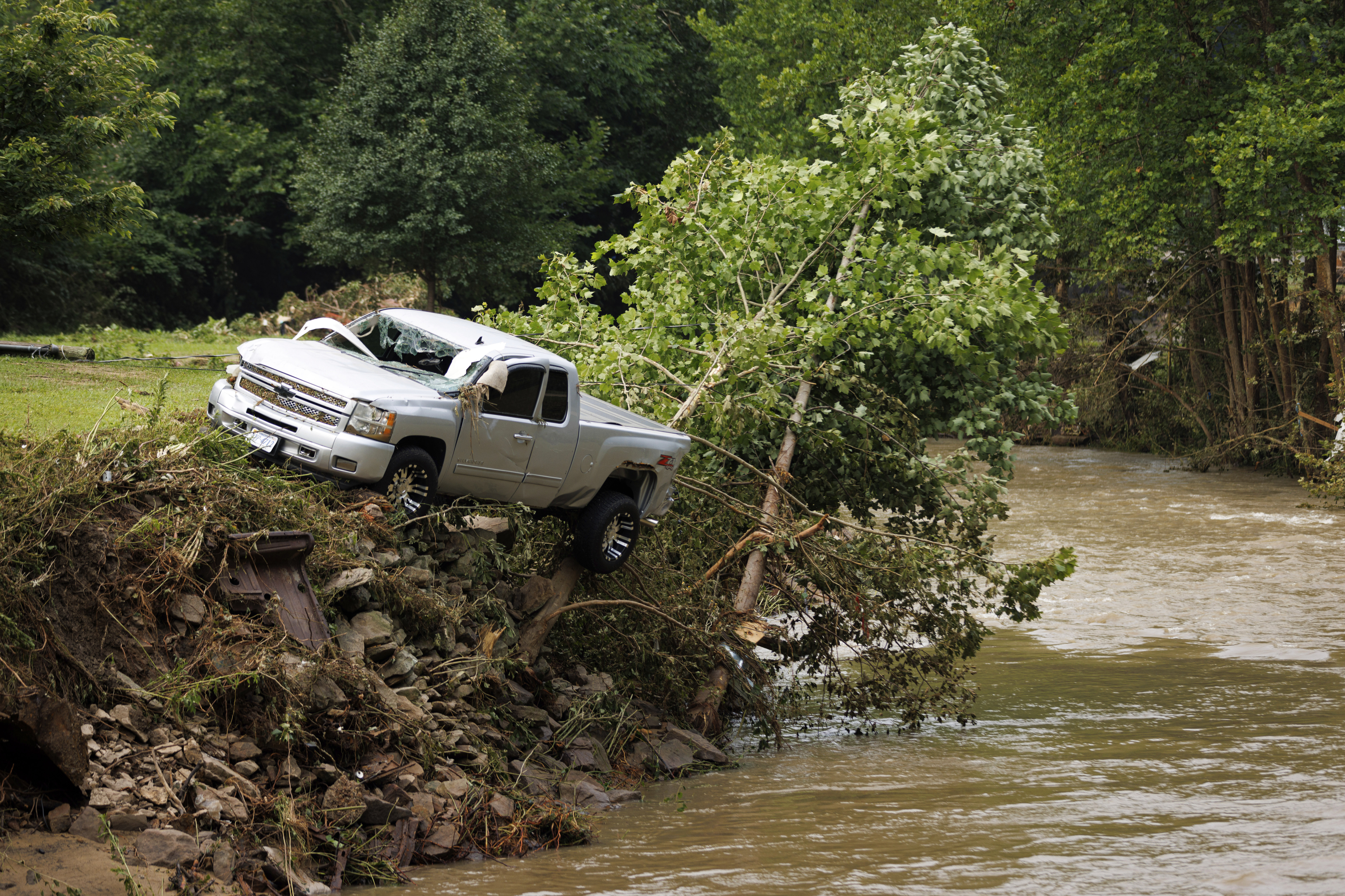 Photos: Virginia flooding washes out homes, roads