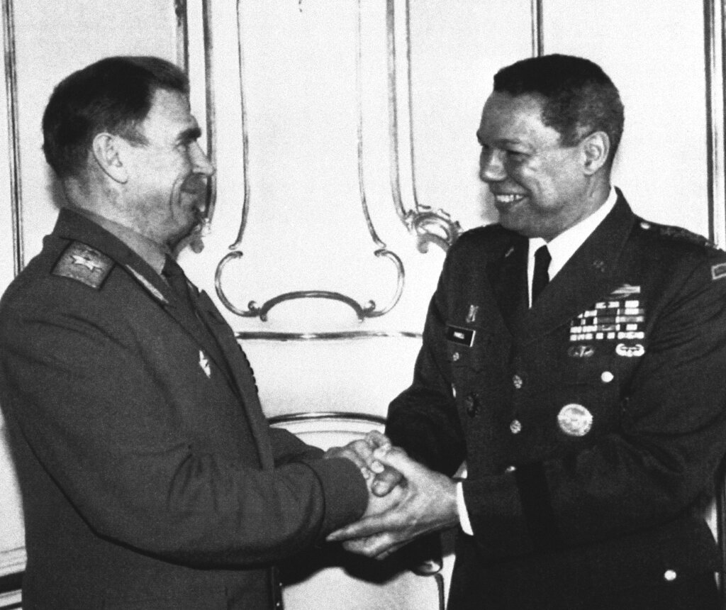 Gen. Colin Powell through the years