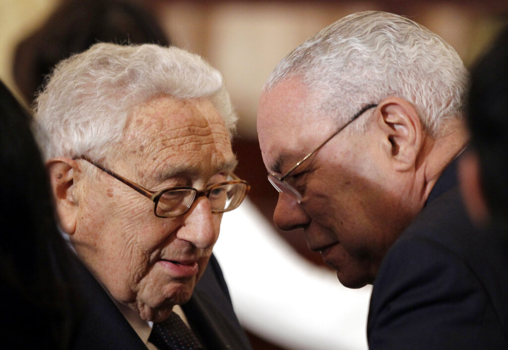 Gen. Colin Powell through the years