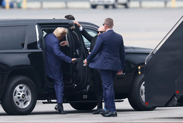 Former President Trump Attends Arraignment In Washington, D.C. Federal Court After His Indictment