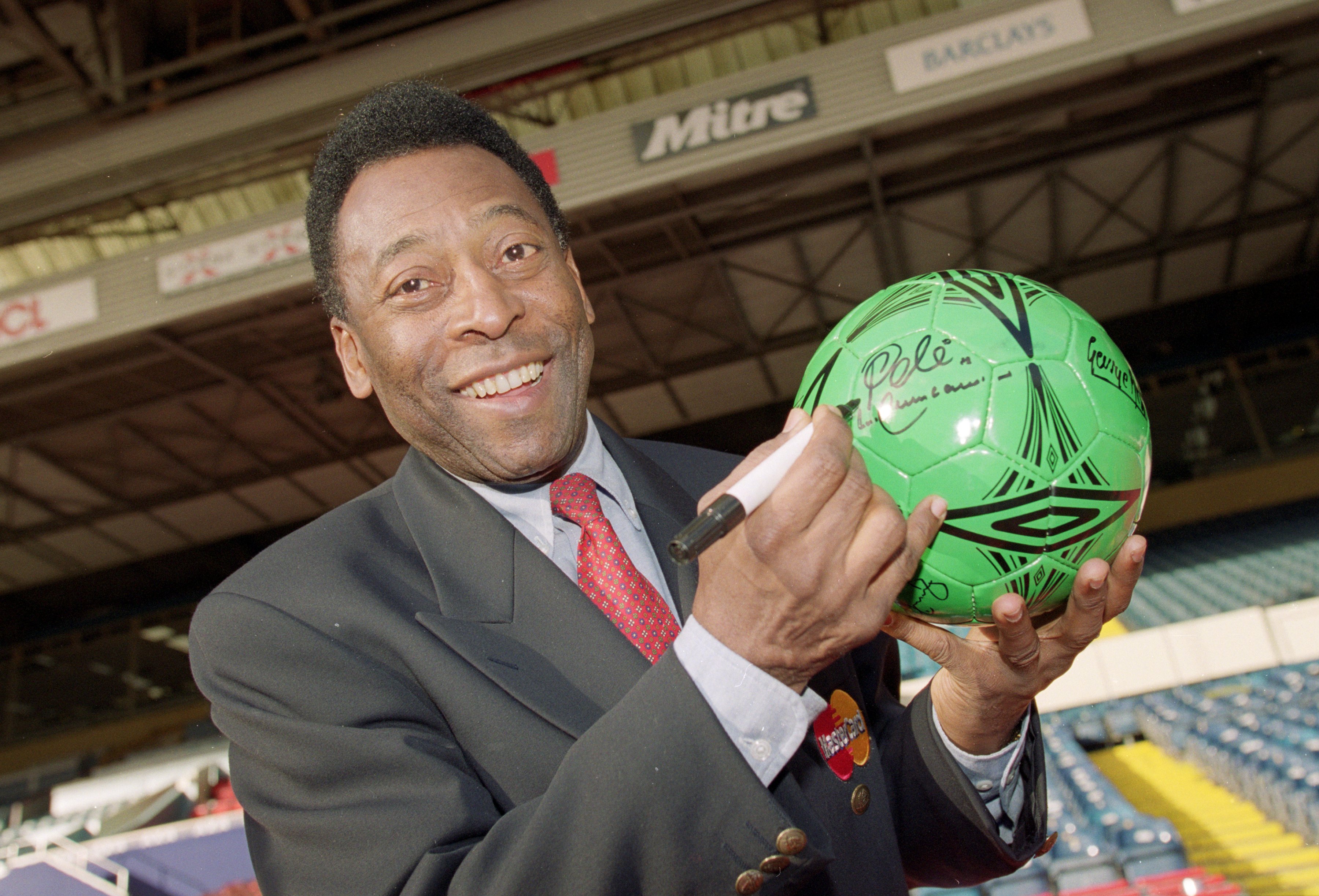 Soccer great Pelé through the years