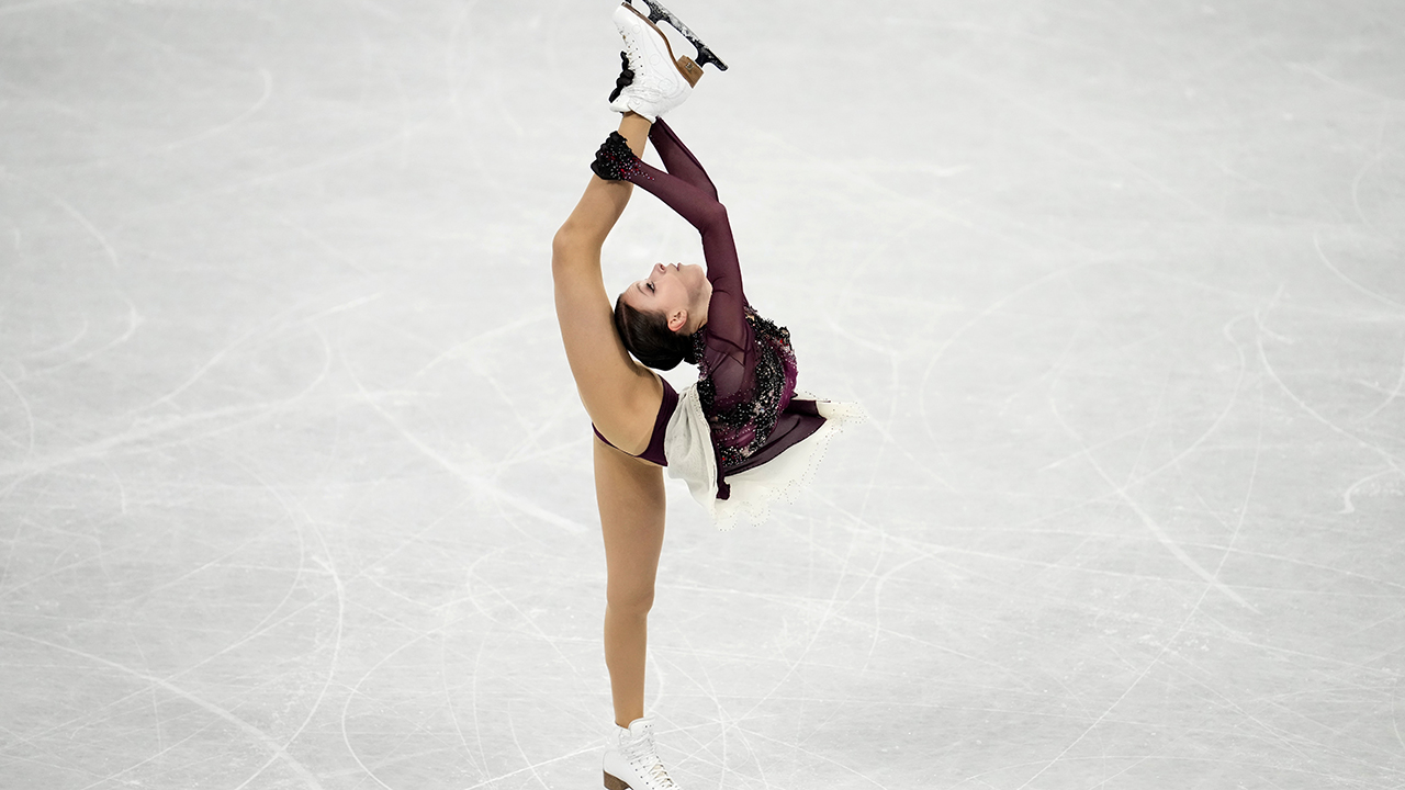 Women's free skate program at the Beijing Olympics