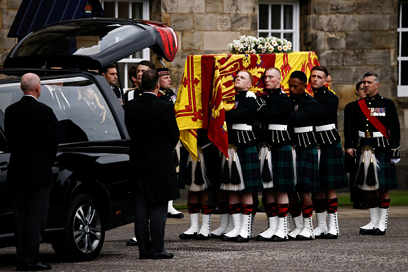 Photos: Queen Elizabeth II's coffin leaves Balmoral, arrives in Edinburgh