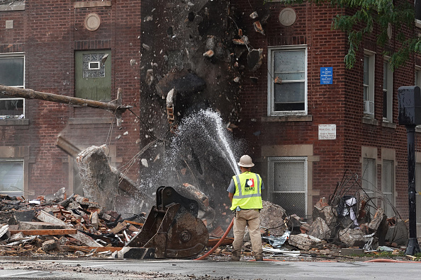 Photos: Chicago building explosion leaves 8 injured