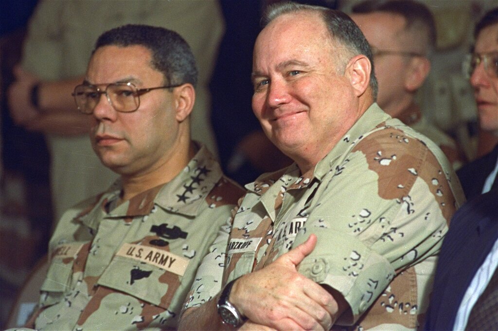 Gen. Colin Powell through the years