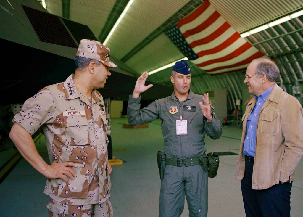 Gen. Colin Powell through the years