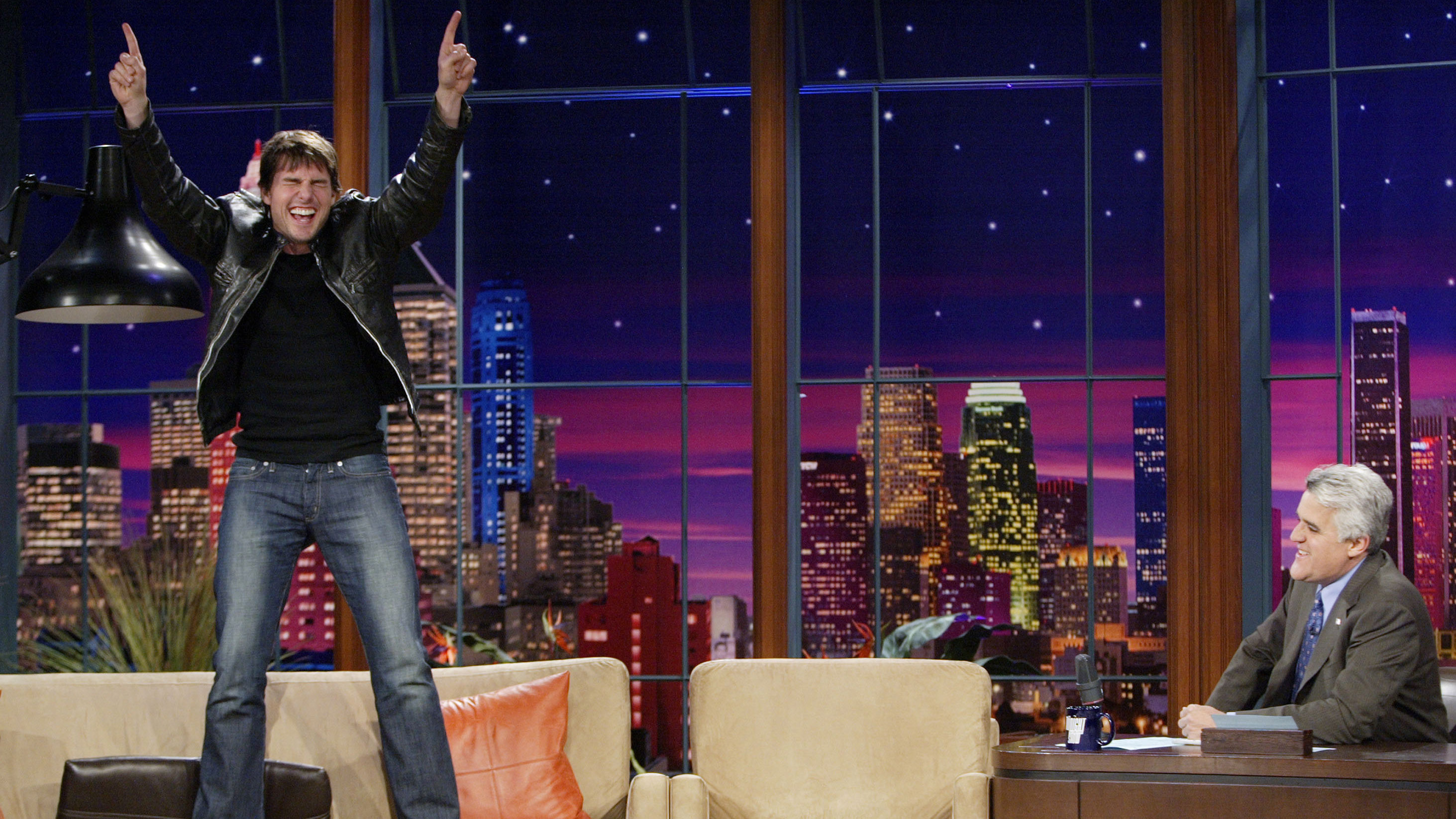 2005 - Tom Cruise Appears On The Tonight Show