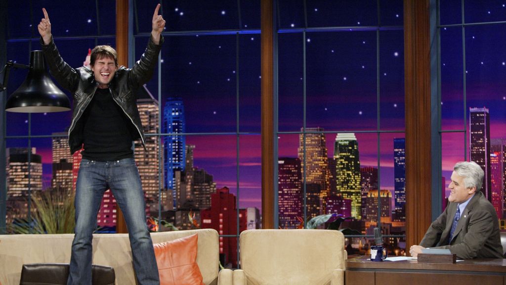 2005 - Tom Cruise Appears On The Tonight Show