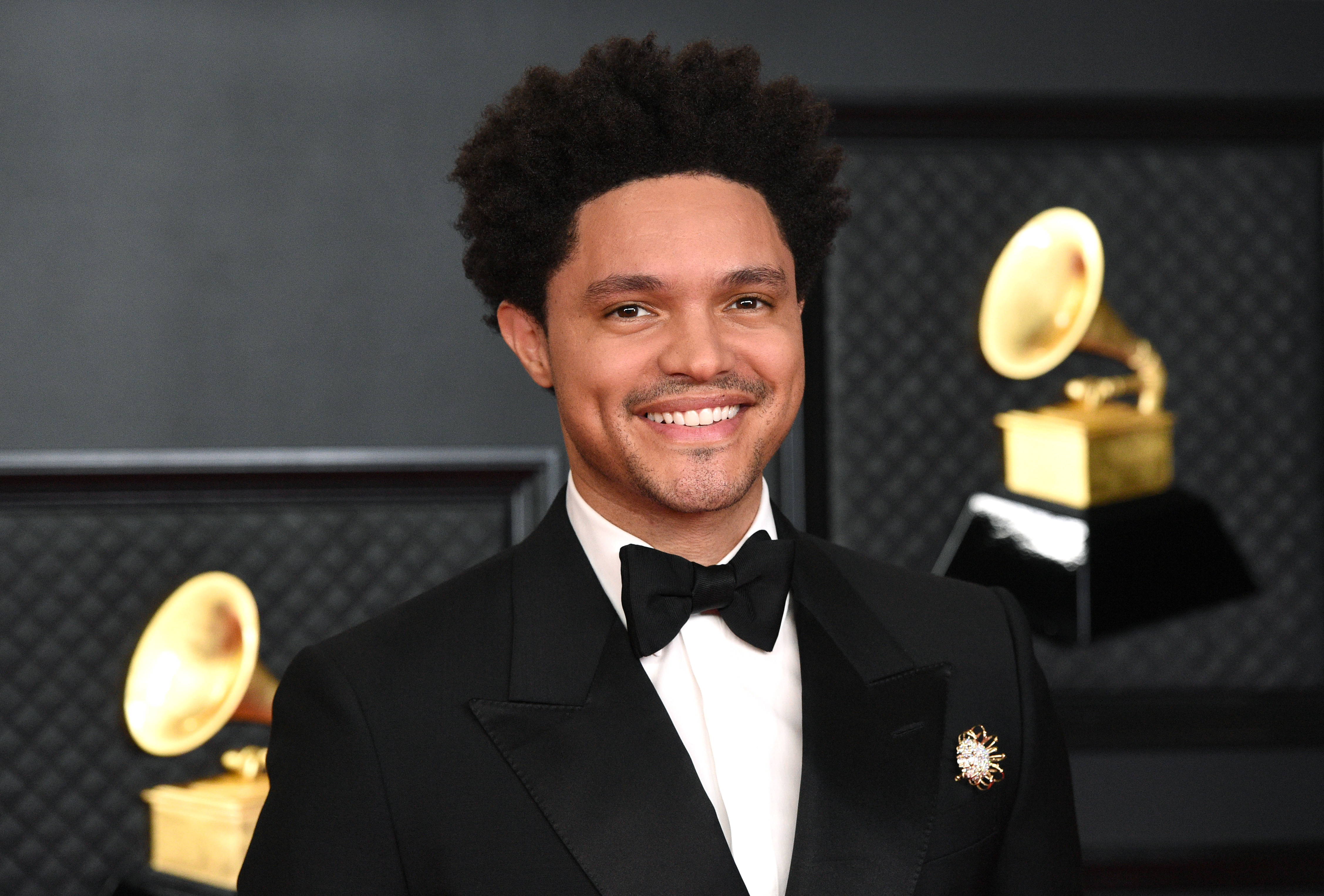 Trevor Noah arrives at the 63rd Annual Grammy Awards