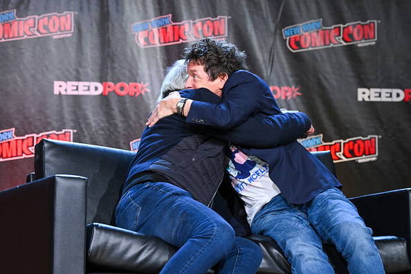 Photos: Michael J. Fox, Christopher Lloyd reunite at New York Comic Con