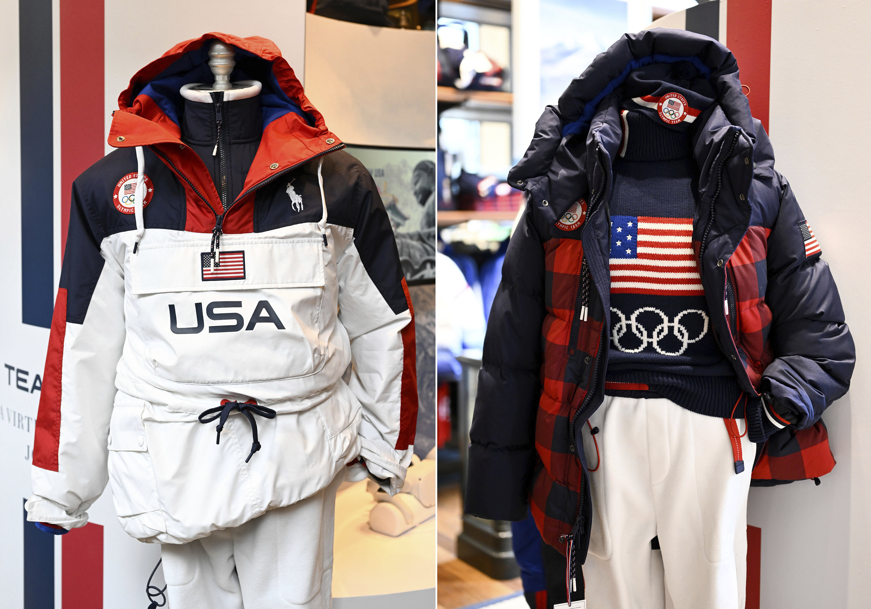 Team USA Olympics uniforms