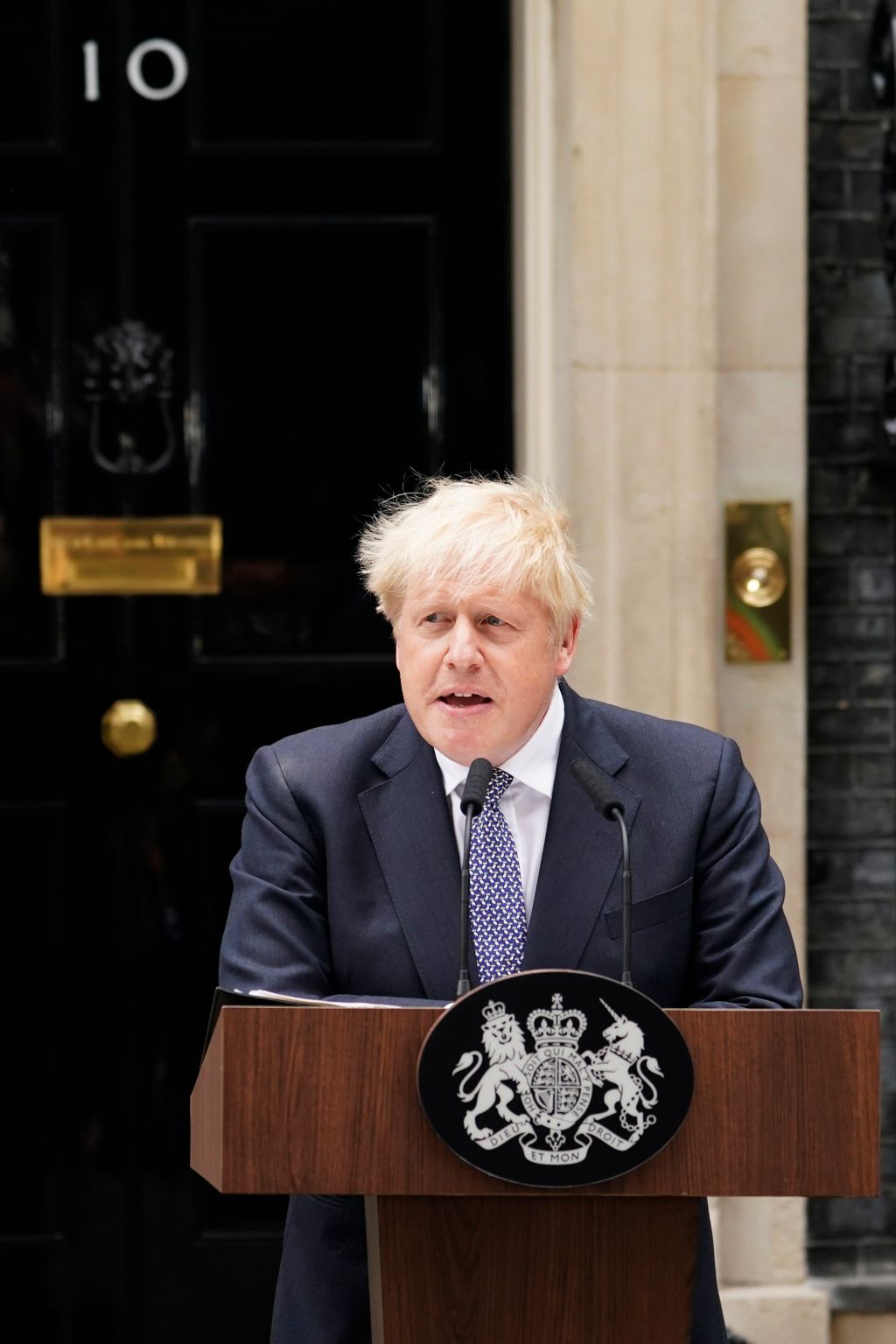 Photos: Boris Johnson agrees to resign as British prime minister