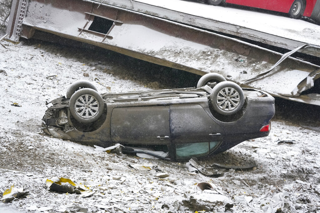 Bridge collapse