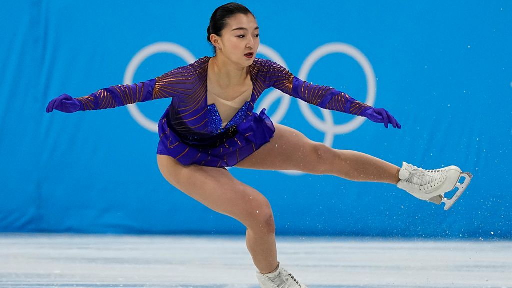 Women's free skate program at the Beijing Olympics