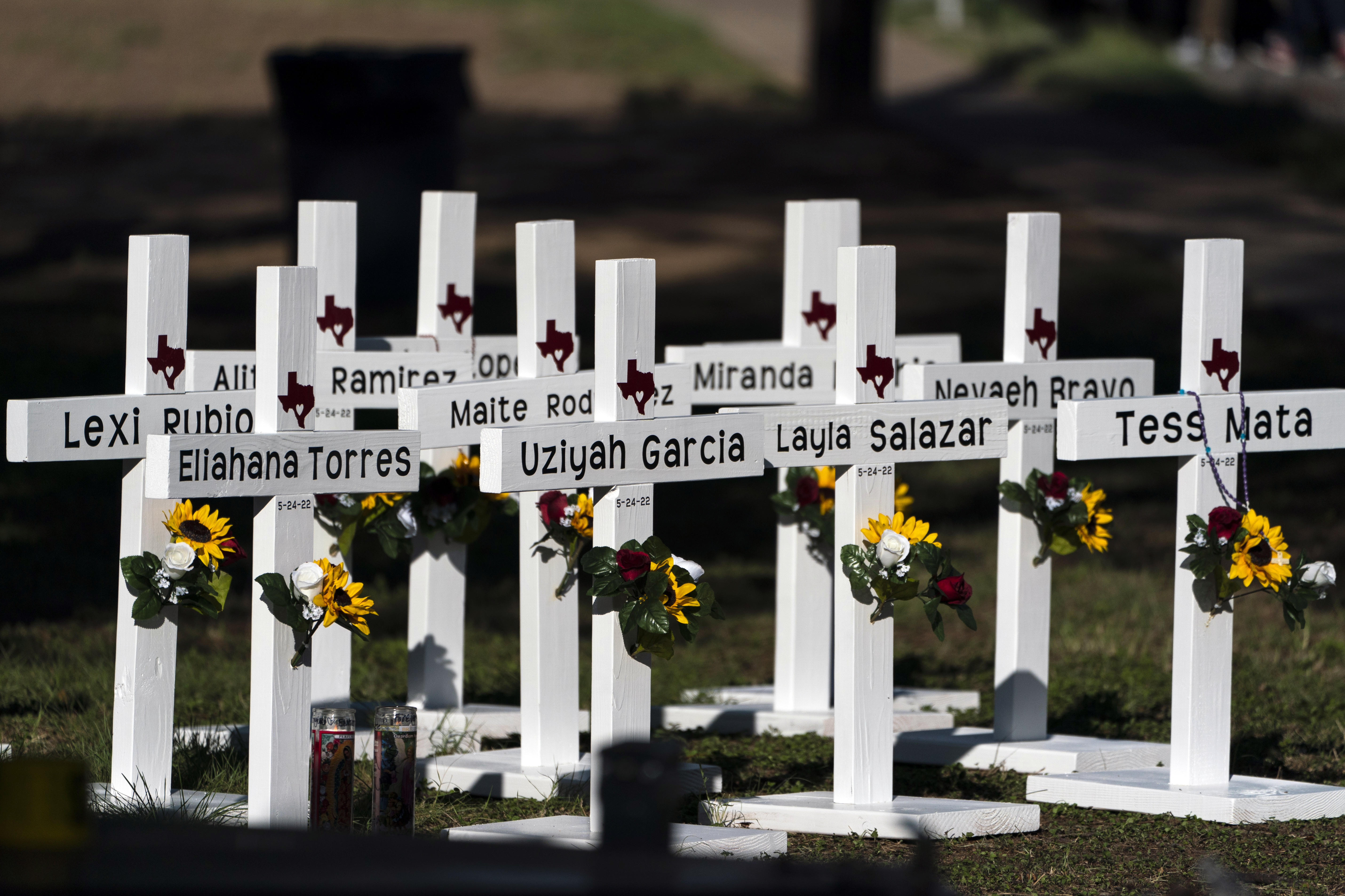 Photos: Texas school shooting victims remembered at Uvalde memorial site