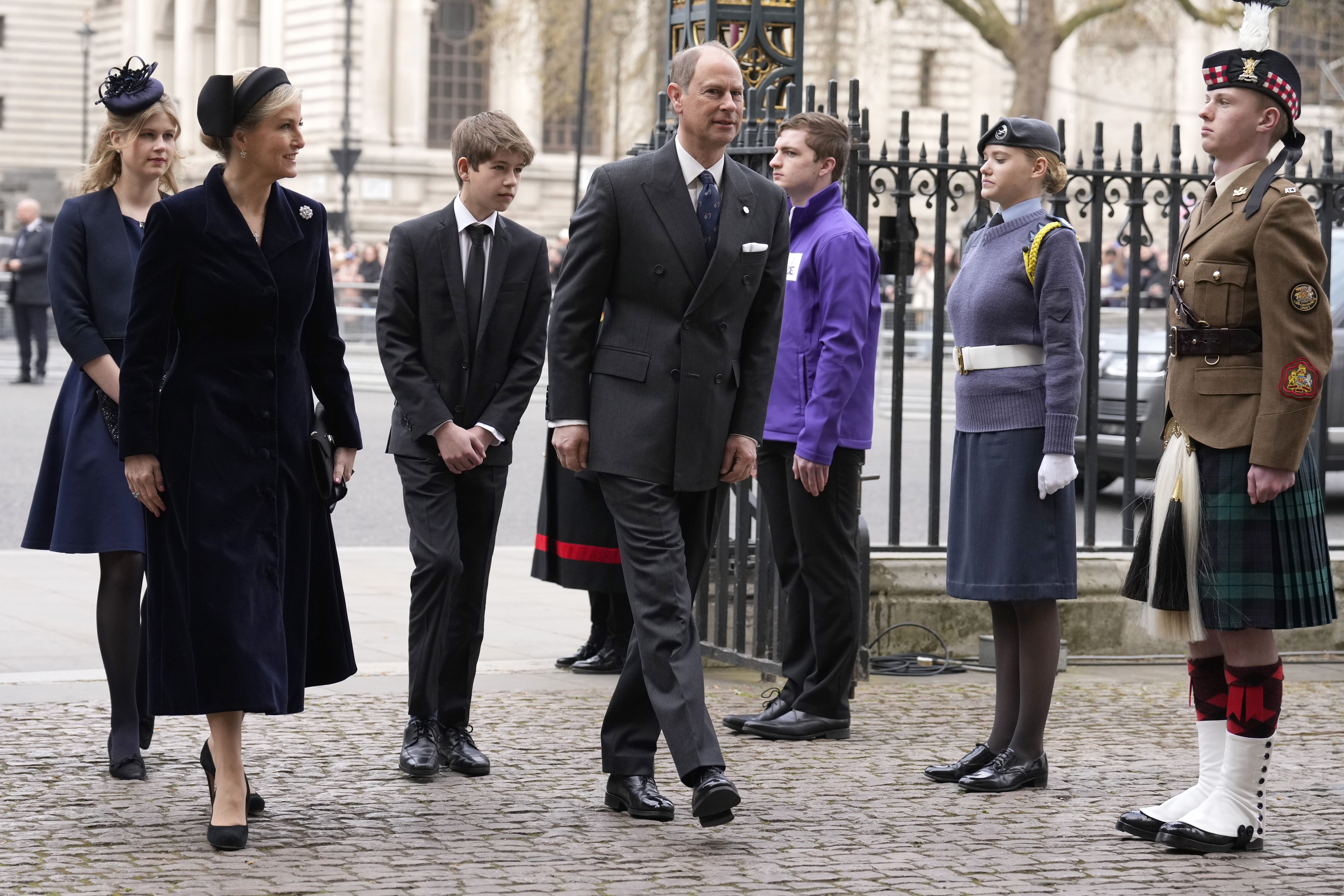 Photos: Queen Elizabeth II, British royal family attend Prince Philip memorial