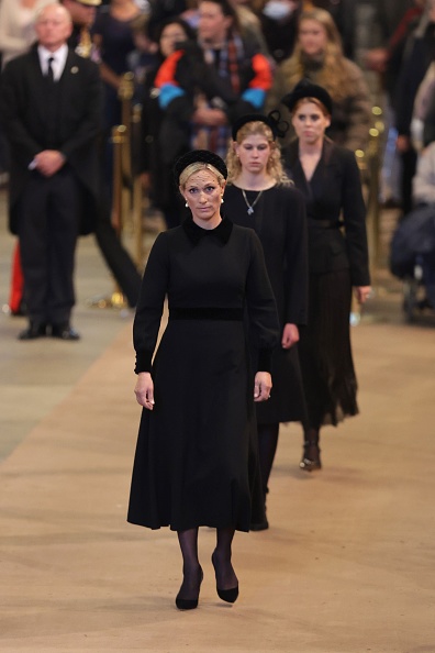 William, Harry, cousins stand vigil by Queen Elizabeth II's coffin